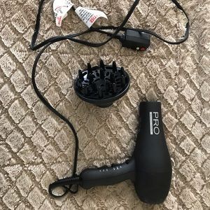 Pro Beauty Tools Hairdryer and diffuser